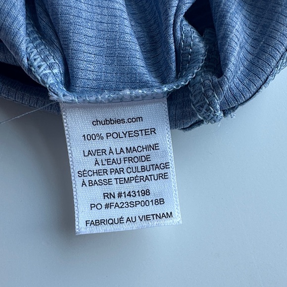 Chubbies Light Blue Short Sleeve Tee - Picture 5 of 7